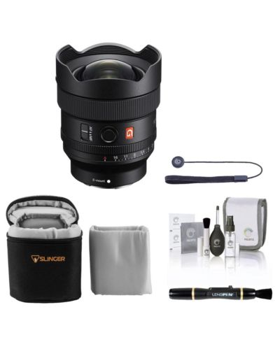 Объектив Sony FE 14mm f/1.8 GM Prime с чехлом, набором для чистки и колпачком
