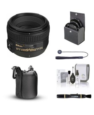 Nikon 50mm f/1.4G AF-S NIKKOR Lens with Essentials Kit