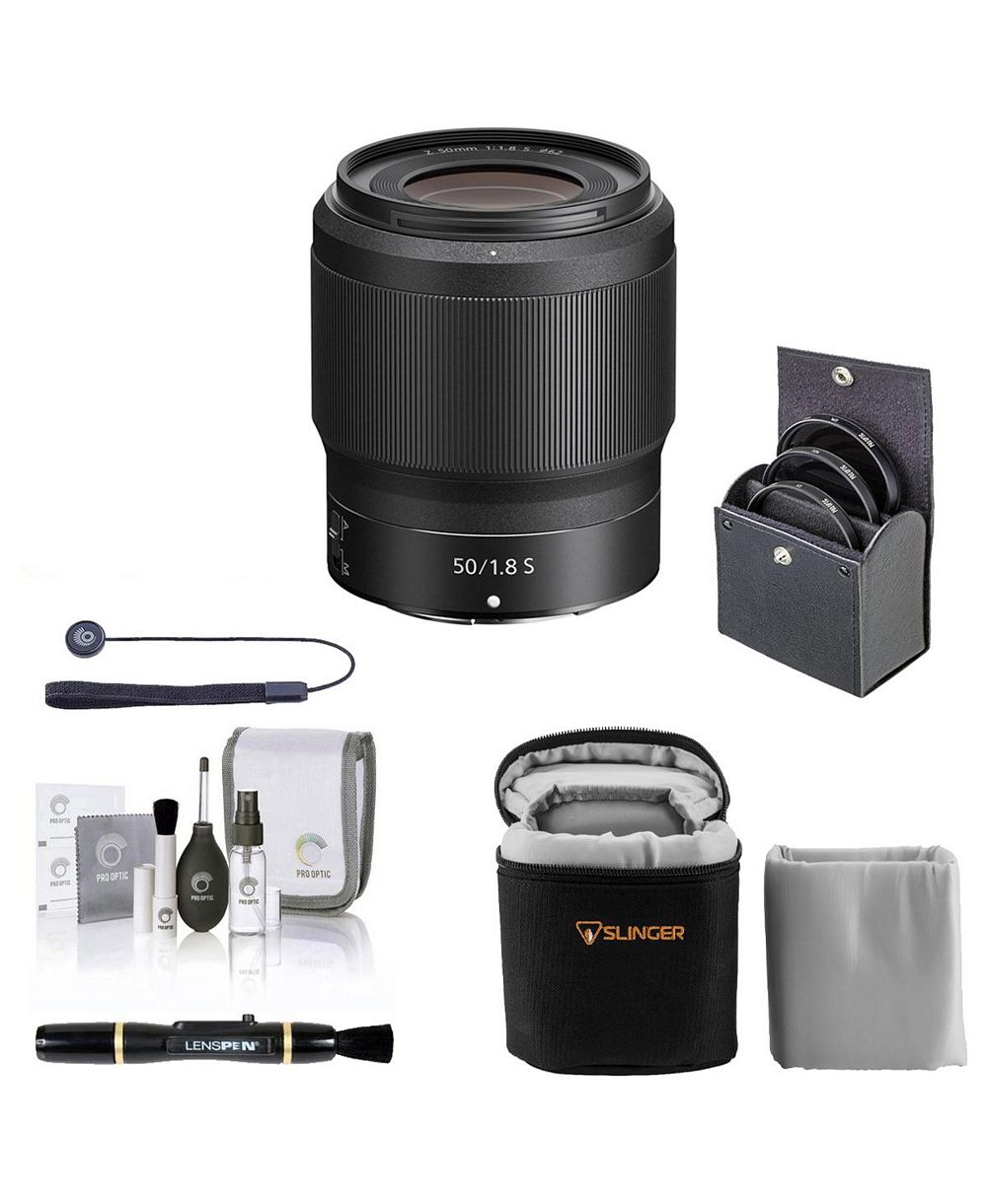 Nikon NIKKOR Z 50mm f/1.8 S Lens with Essentials Kit