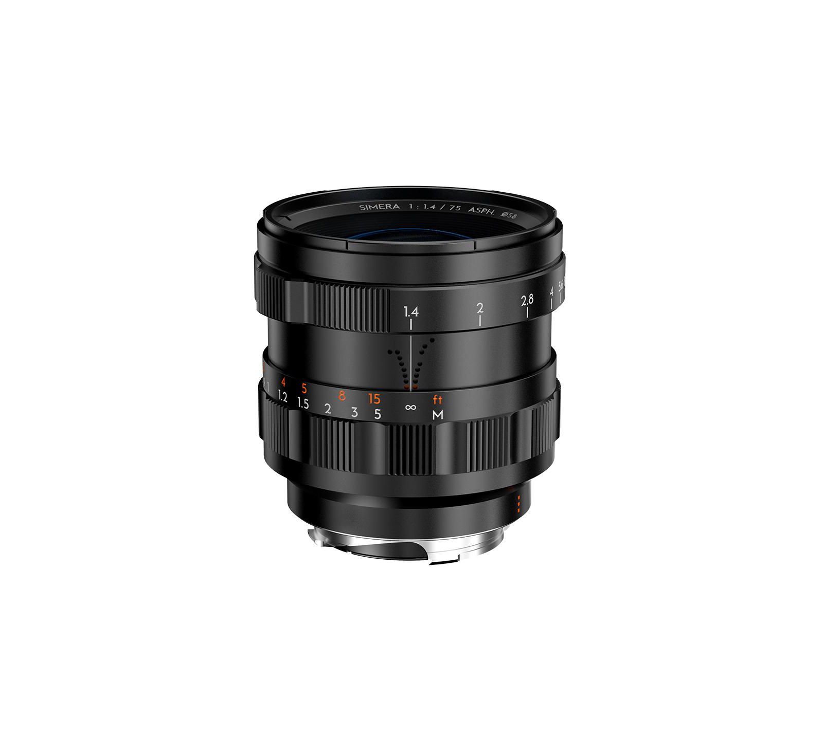 THYPOCH Simera 75mm f/1.4 ASPH Lens for Leica M, Black