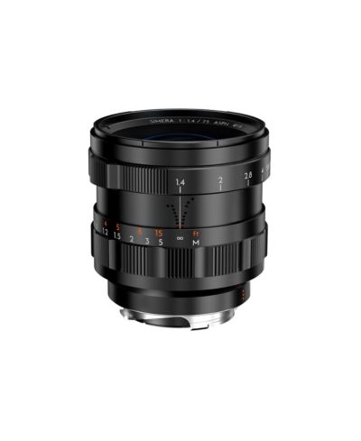 THYPOCH Simera 75mm f/1.4 ASPH Lens for Leica M, Black