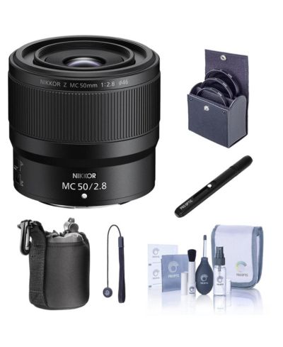 Nikon NIKKOR Z MC 50mm f/2.8 Lens with Essentials Kit