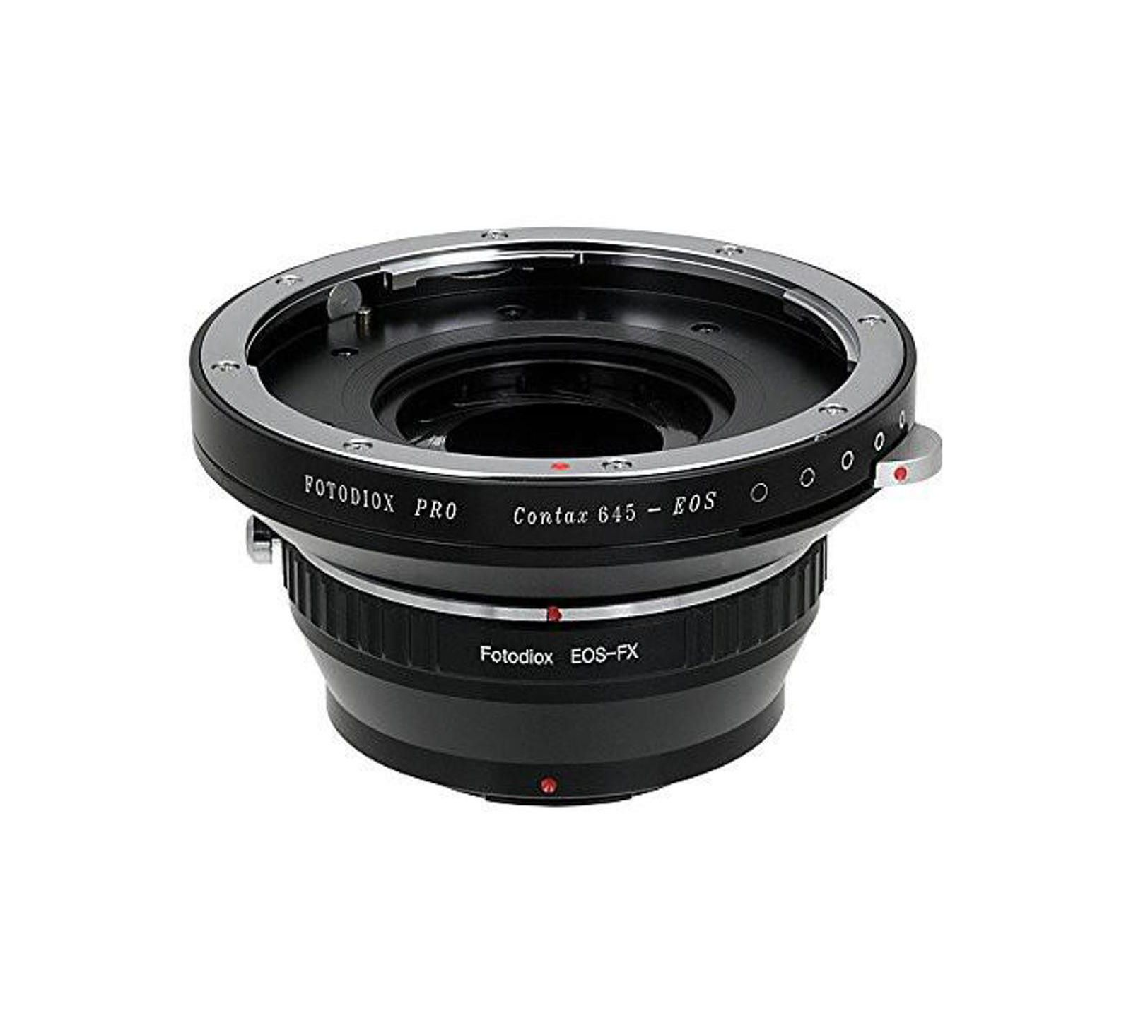 Fotodiox Pro Manual Aperture Control Lens Mount Adapter for Contax 645 Lenses to Fujifilm X-Series Mirrorless Cameras