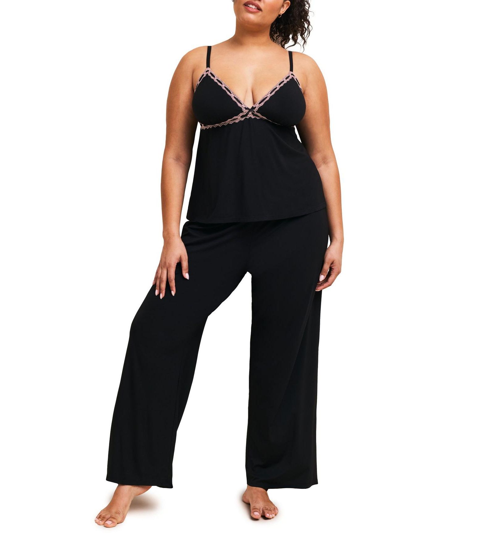 Комплект пижамы Adore Me Plus Size Eloisa Tank Top и брюк