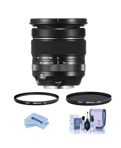 Объектив Fujifilm XF 16-80mm f/4.0 R OIS WR с фильтрами Tiffen 72mm UV и CPL