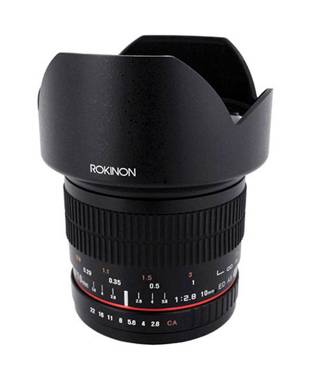 Объектив Rokinon 10mm f/2.8 ED AS NCS CS для Sony E Mount (NEX Mirrorless Cameras), ручной фокус
