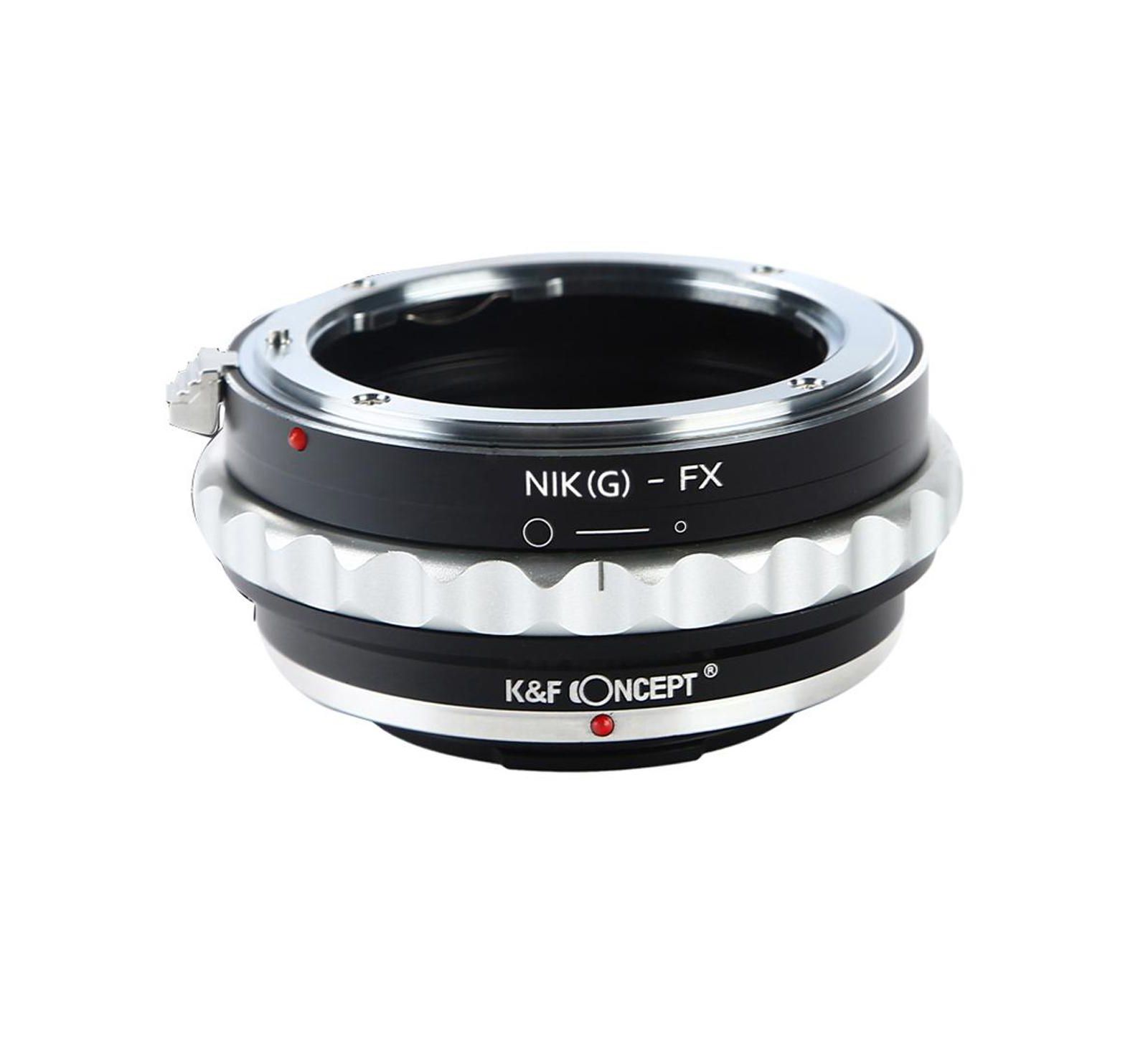 K&F Concept Nikon G/F/AI/AIS/D Infinity Focus Lens Mount Adapter for Fuji X Cameras