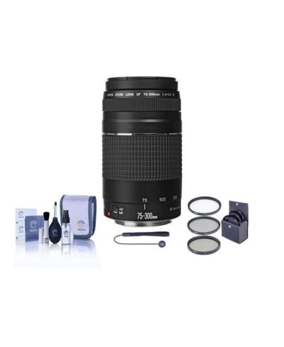 Canon объектив EF 75-300mm f/4-5.6 III с набором аксессуаров