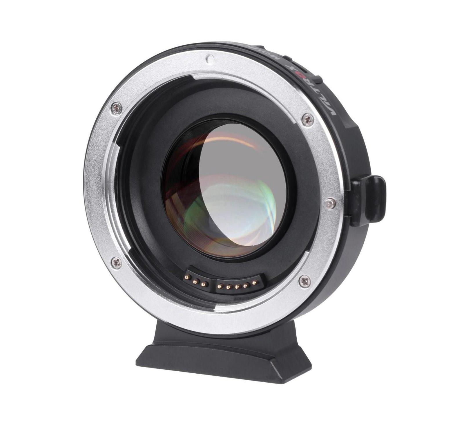 Viltrox EF-M2 0.71x Speed-Booster Autofocus Lens Mount Adapter for Canon EF-Mount Lenses to Micro Four Thirds Cameras