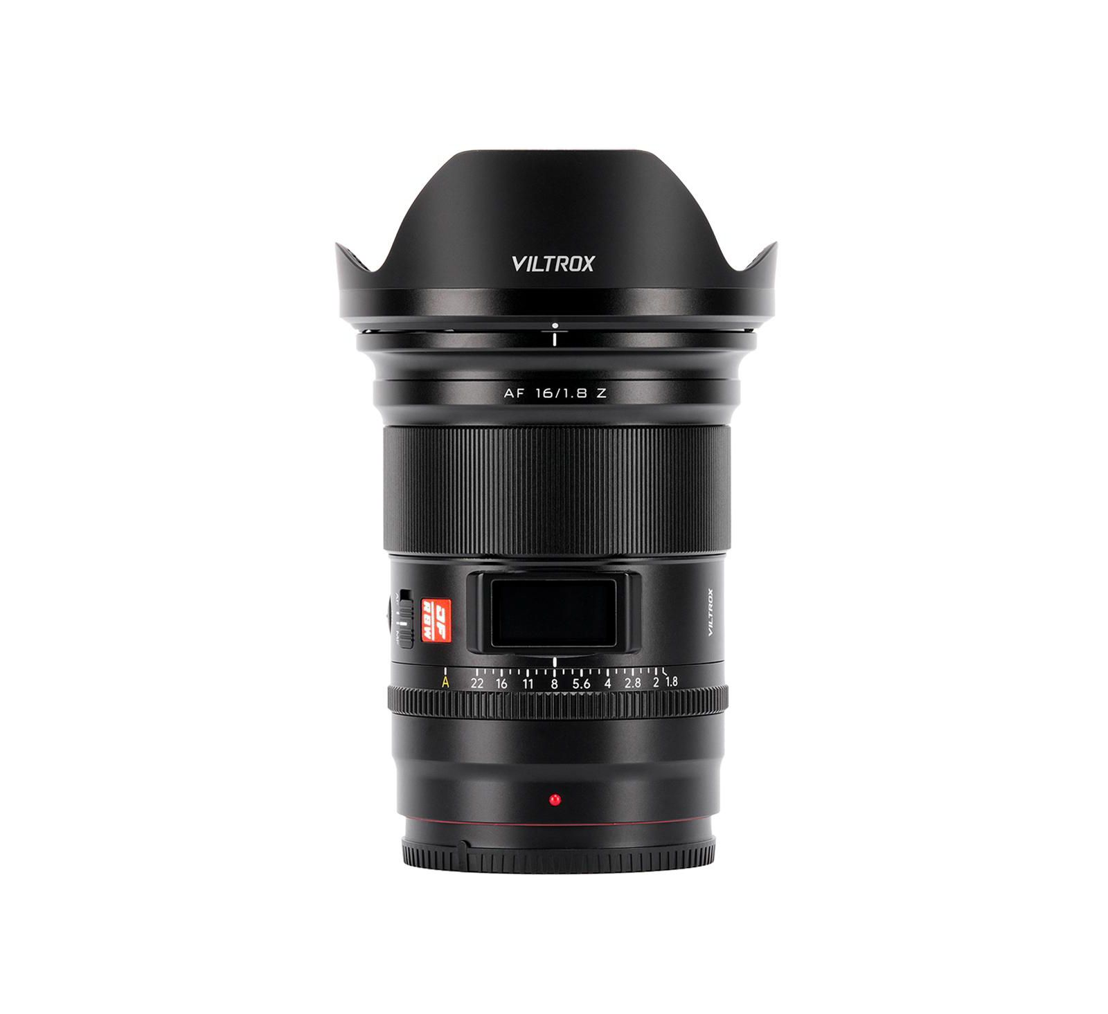Объектив Viltrox AF 16mm f/1.8 STM для Nikon Z