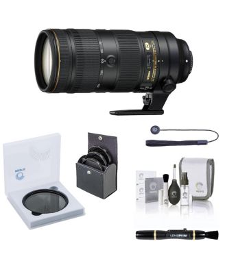 Объектив Nikon 70-200mm f/2.8E FL ED AF-S NIKKOR VR, комплект с фильтром ProOptic 77mm VND, набором фильтров 77mm, набором для чистки и колпачком