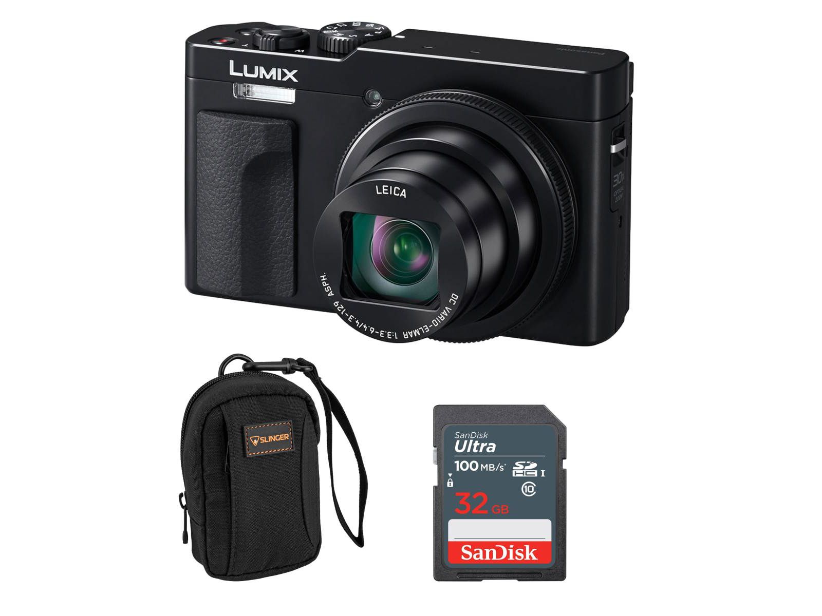 Panasonic LUMIX ZS99 Digital Camera Point and Shoot Pocket-sized Camera