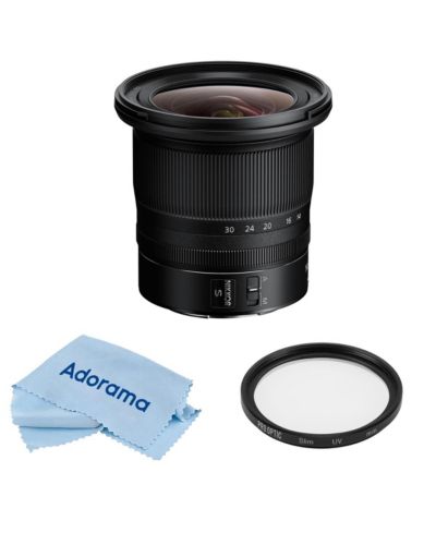 Объектив Nikon NIKKOR Z 14-30mm f/4 S Lens с UV фильтром и салфеткой для чистки