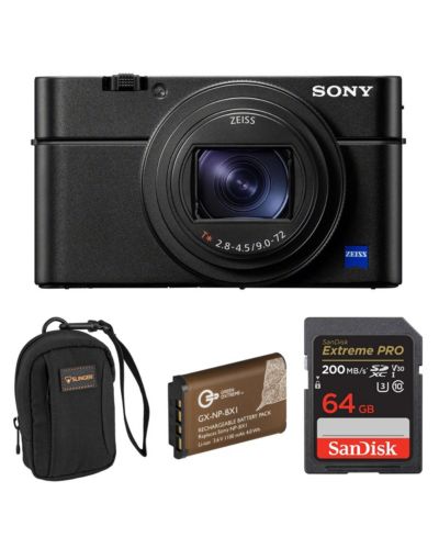 Sony Cyber-shot DSC-RX100 VII цифровая камера с картой памяти и сумкой