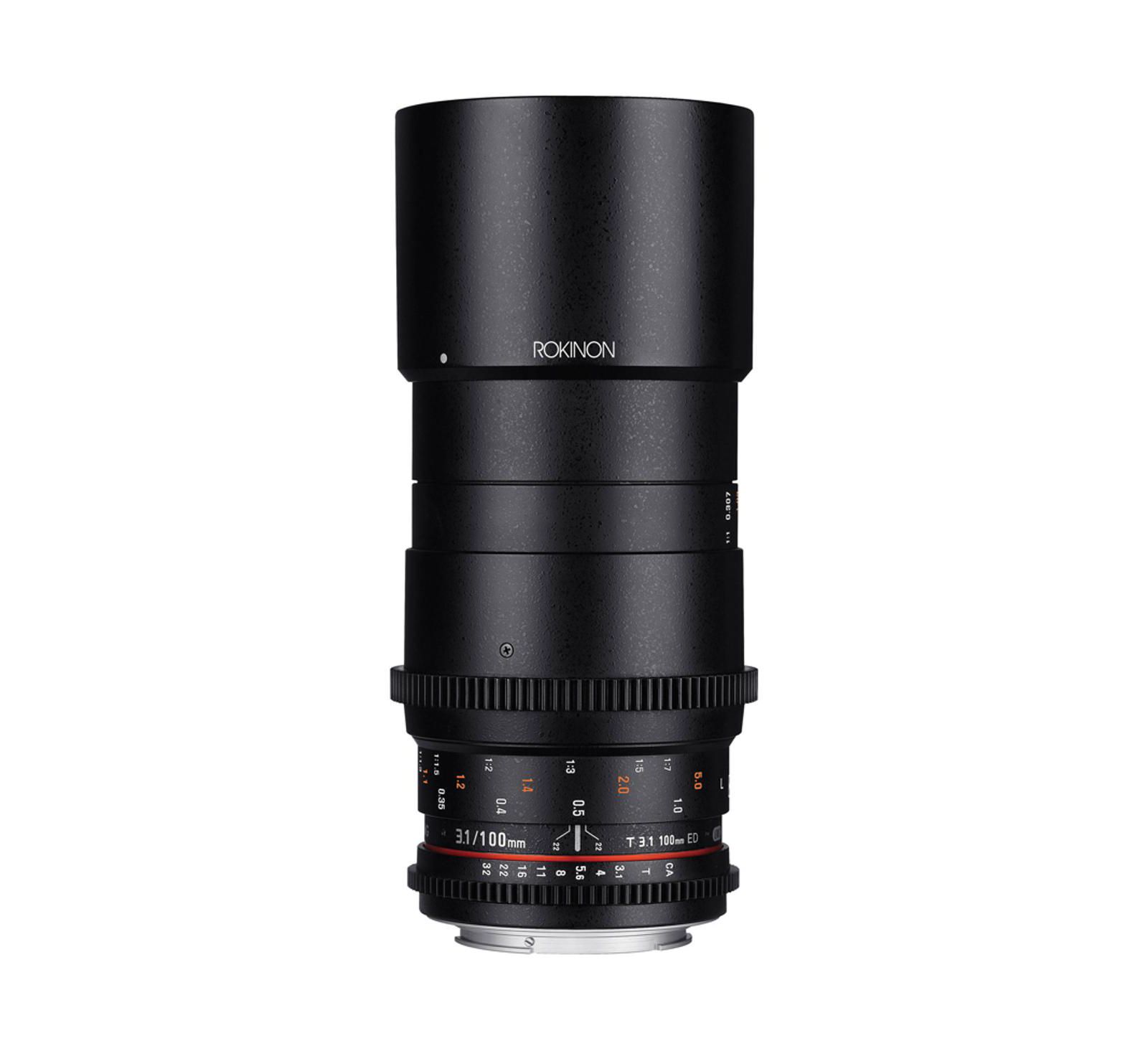 Объектив Rokinon 100mm T3.1 Macro Cine DS для Micro Four Thirds