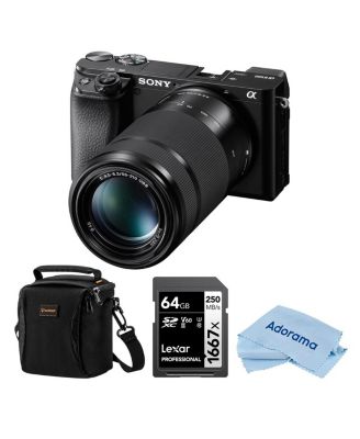 Sony Alpha a6100 беззеркальная камера с объективами 16-50mm и 55-210mm