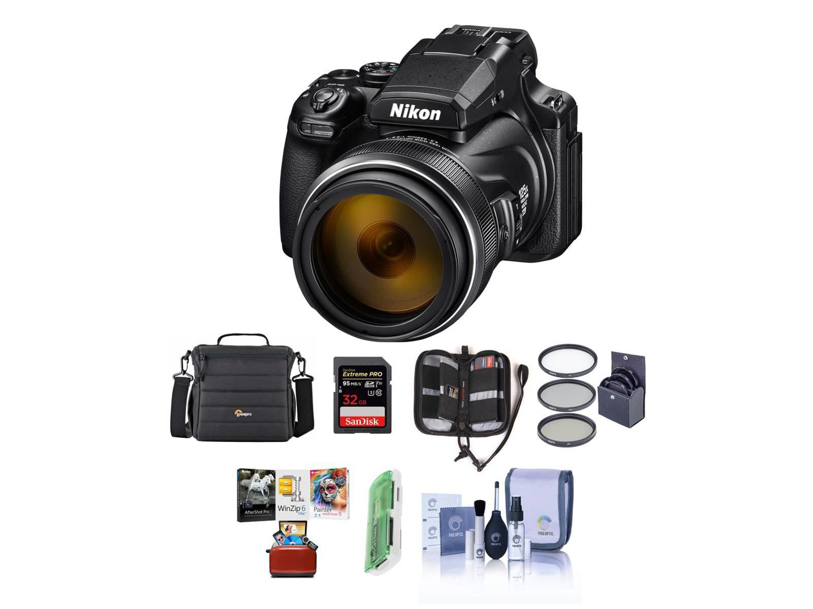 Nikon Coolpix P1000 4K Ultra HD 125x Optical Zoom Digital Camera