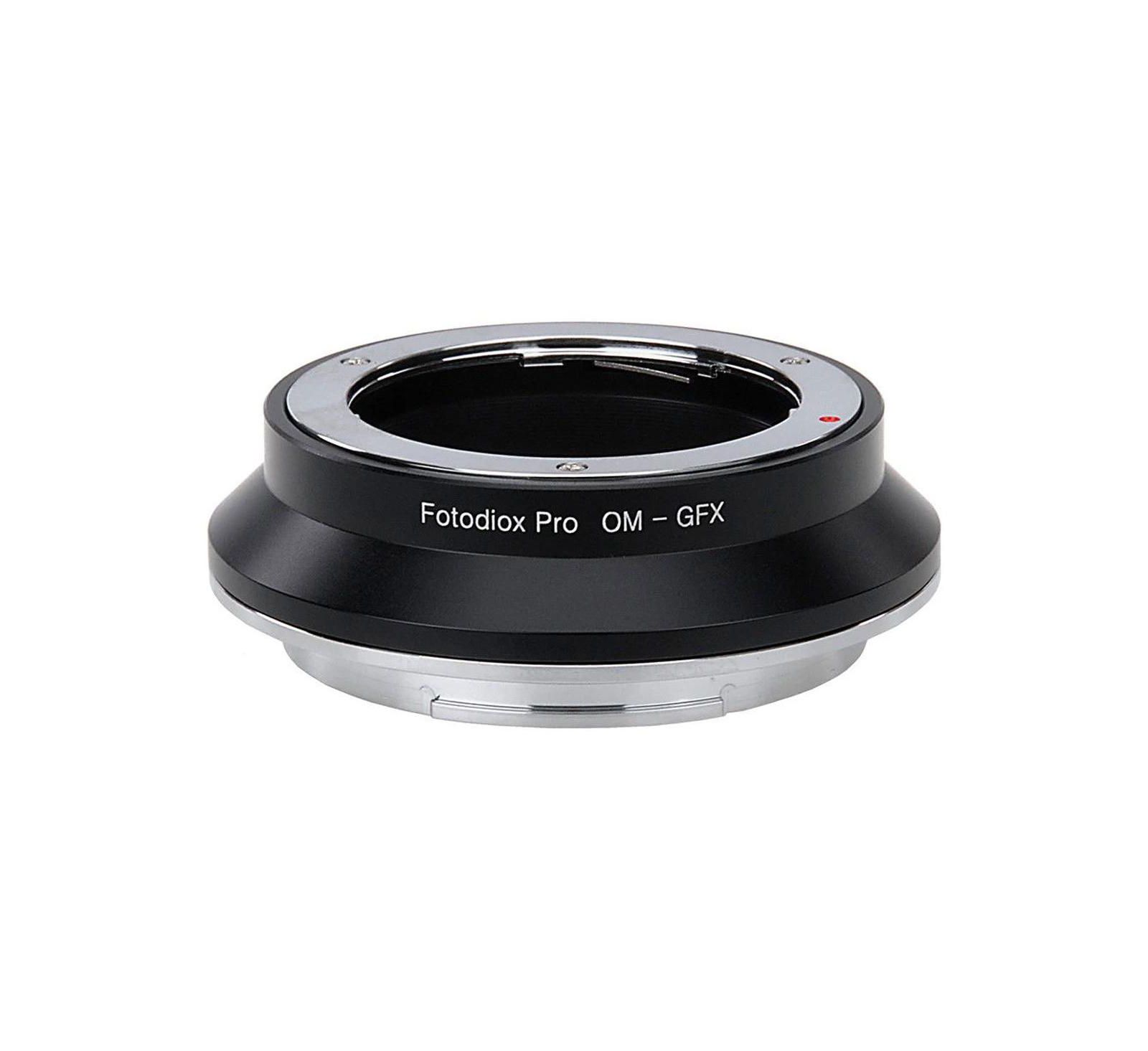 Fotodiox Pro OM-GFX Manual Lens Mount Adapter for Olympus OM Lenses to Fujifilm GFX Cameras