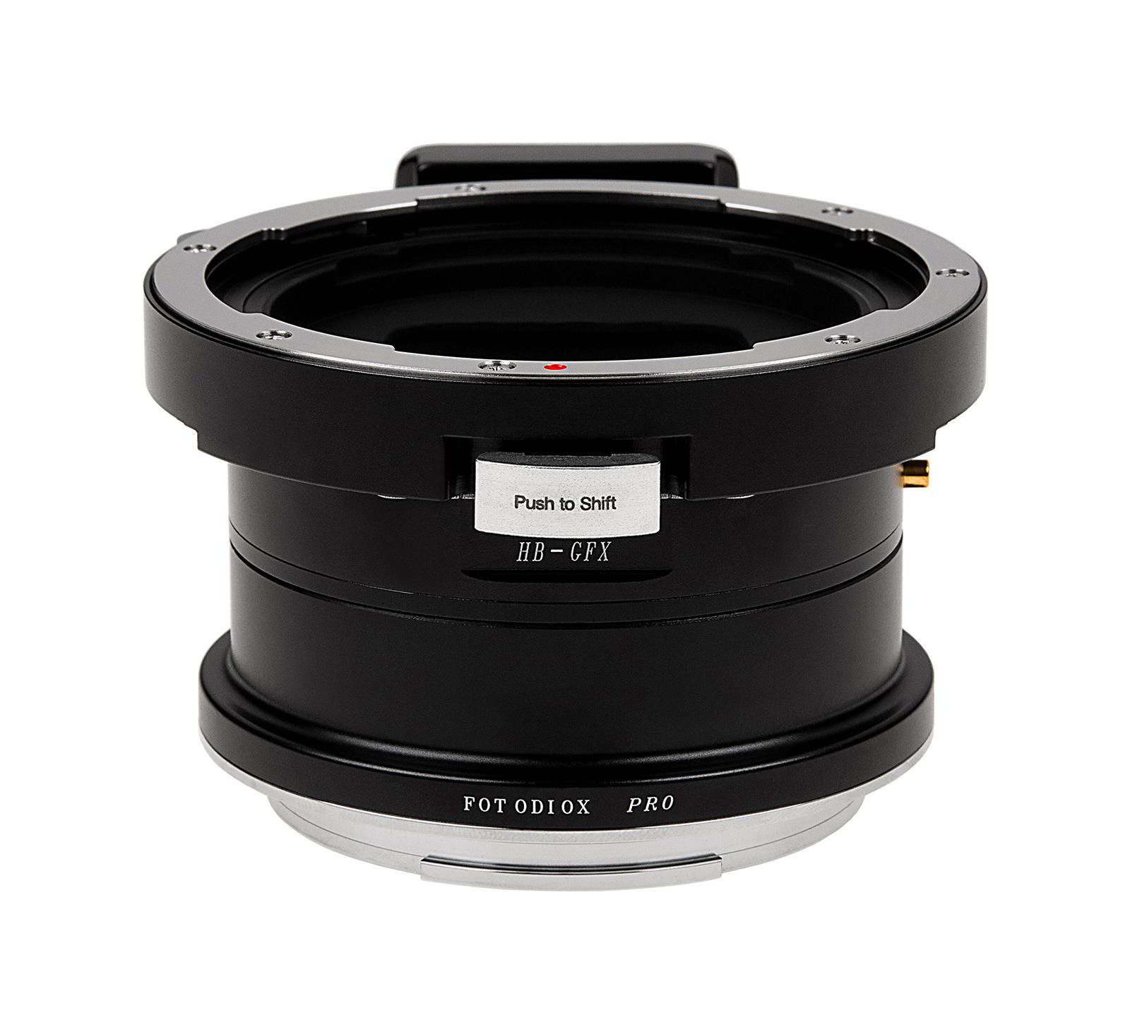 Fotodiox Pro Shift All-Metal Lens Mount Adapter for Hasselblad V to Fujifilm GFX Cameras