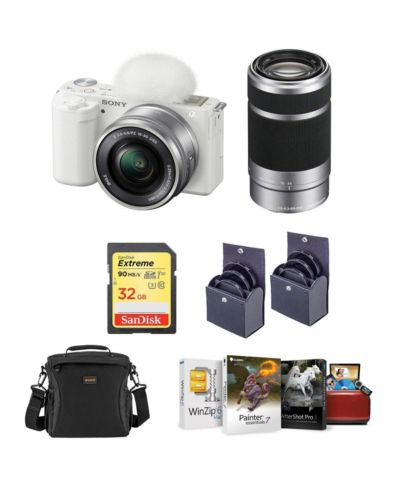 Sony ZV-E10 4K Mirrorless Vlog Camera Bundle