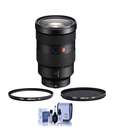 Sony объектив FE 24-70mm f/2.8 GM для Sony E, комплект с фильтром Hoya 82mm UV+CPL и набором для чистки