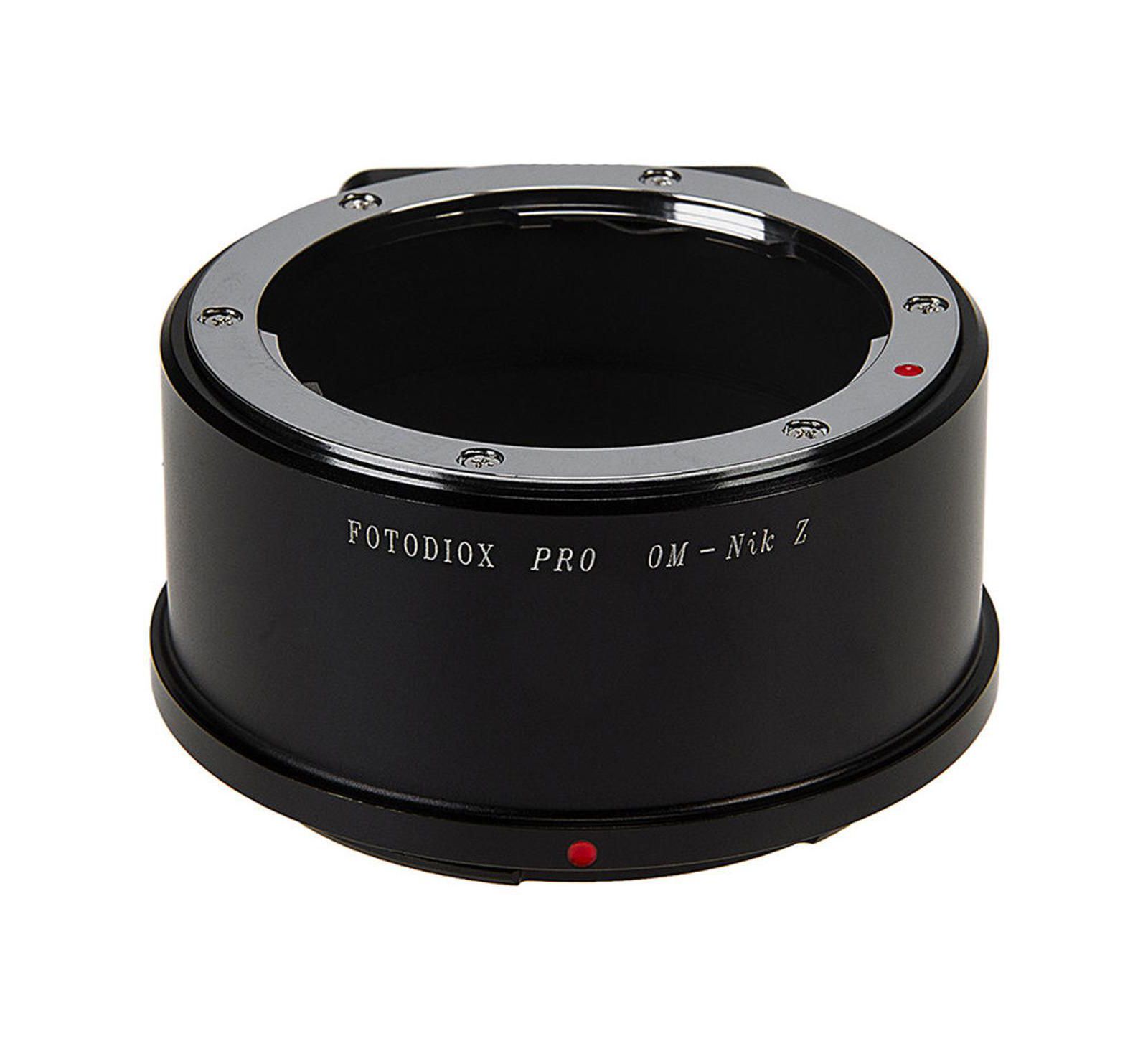 Адаптер объектива Fotodiox Pro для Olympus Zuiko (OM) 35mm SLR на Nikon Z-Mount