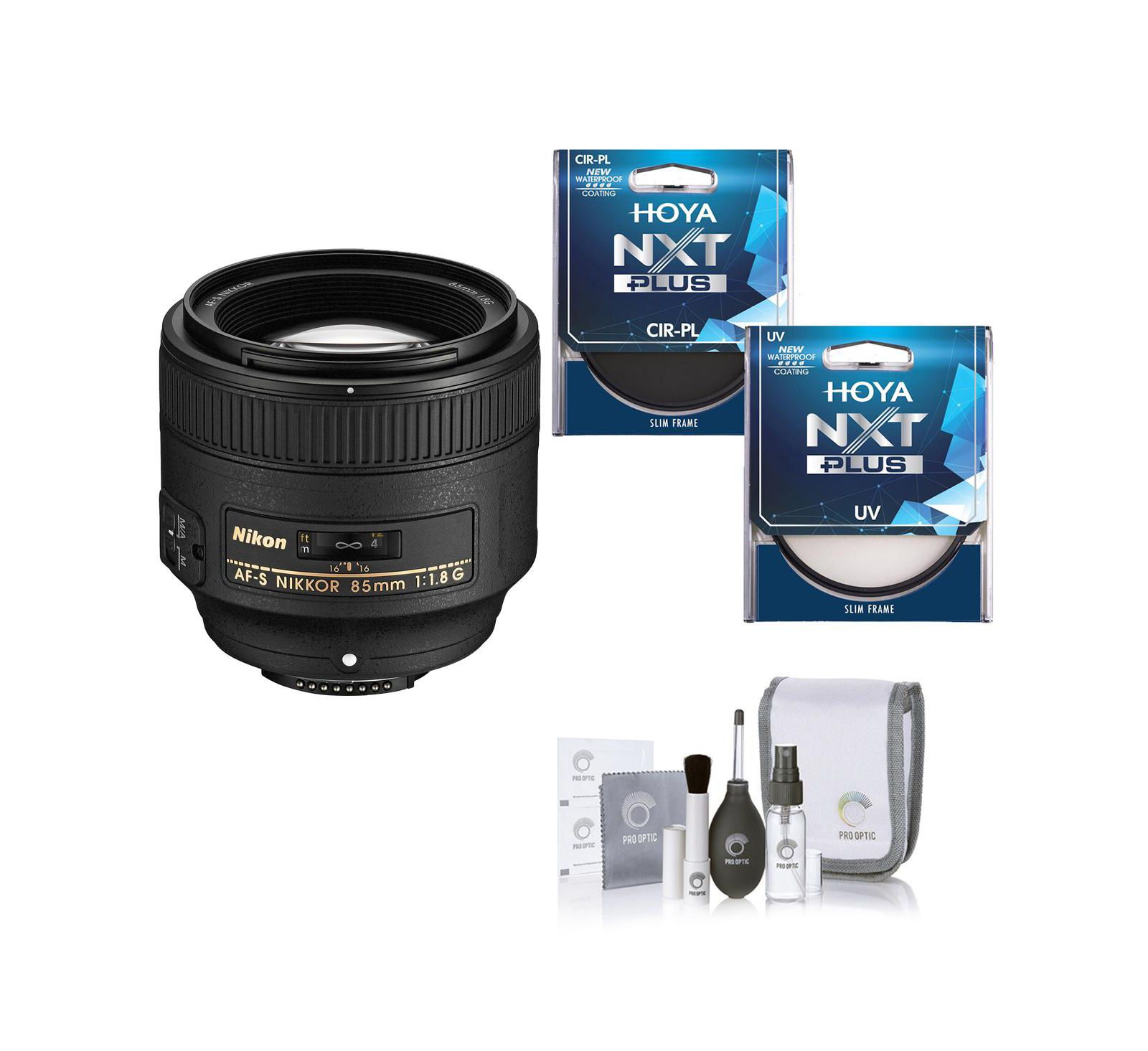 Nikon объектив 85mm f/1.8G FX AF-S NIKKOR с фильтрами Tiffen 67mm UV и CPL