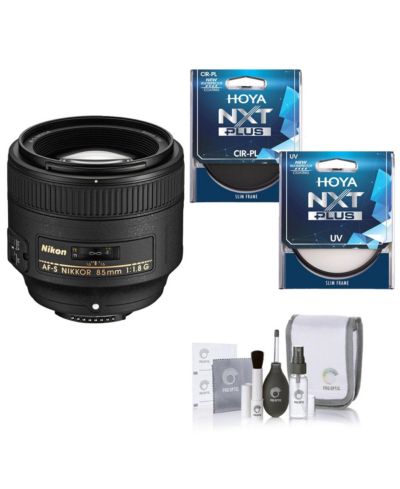 Nikon объектив 85mm f/1.8G FX AF-S NIKKOR с фильтрами Tiffen 67mm UV и CPL