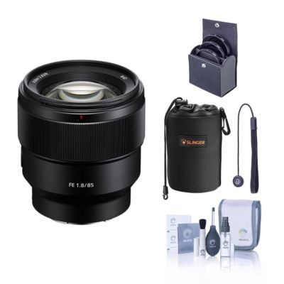 Sony FE 85mm f/1.8 Prime Telephoto Lens for Sony E-Mount