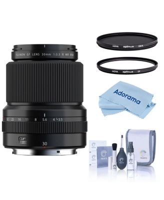 Объектив Fujifilm GF 30mm f/3.5 R WR с фильтрами Hoya 58mm UV и CPL