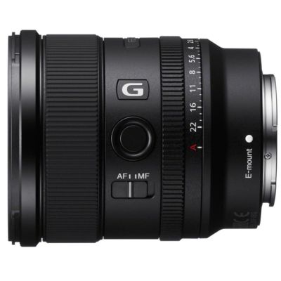 Sony FE 20mm f/1.8 G Lens, Bundle with 67mm Filter Kit and 15x15" Lens Wrap