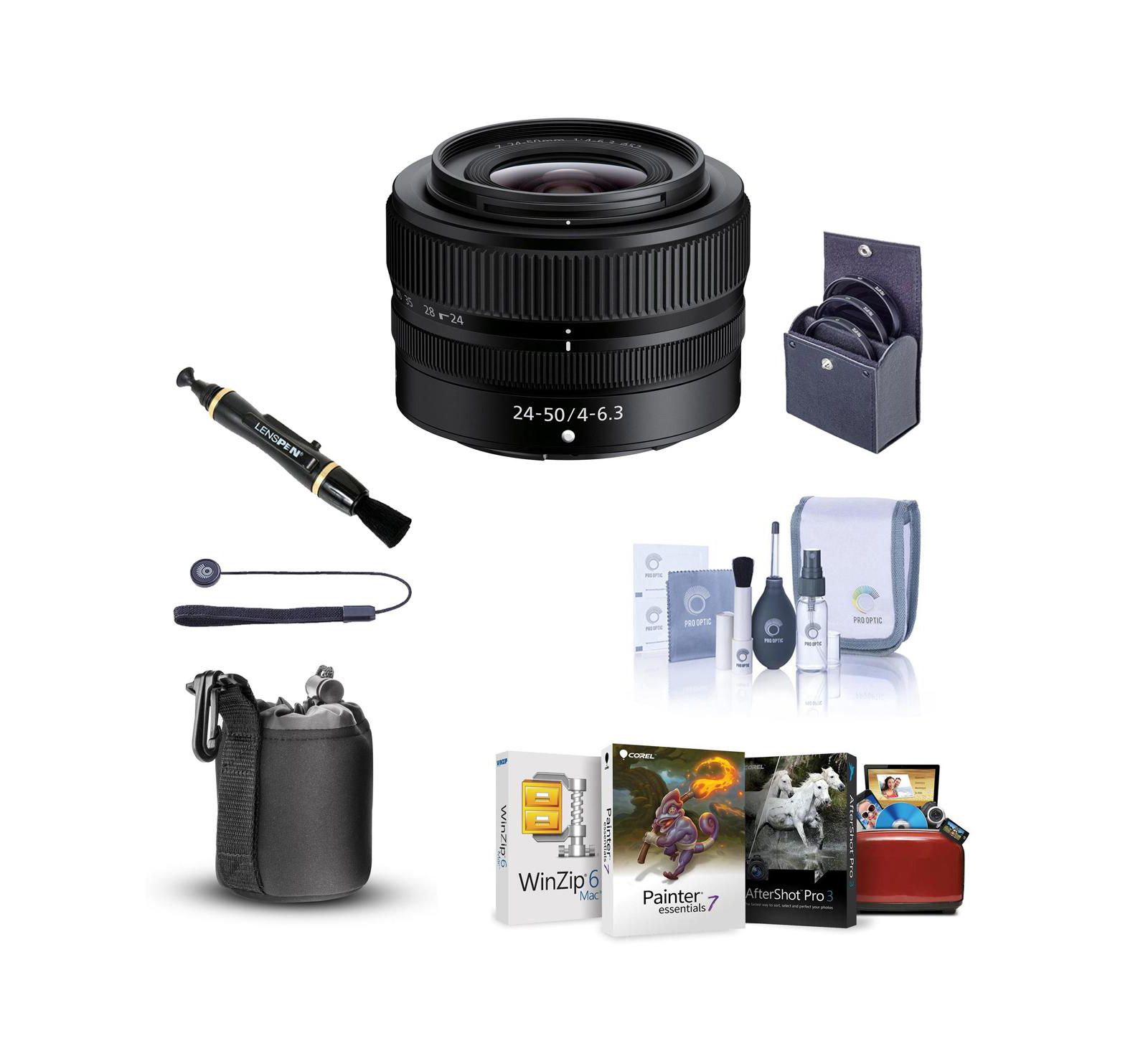 Nikon Nikkor Z 24-50mm f/4-6.3 Full-Frame Compact Standard Zoom Lens for Nikon Z Series