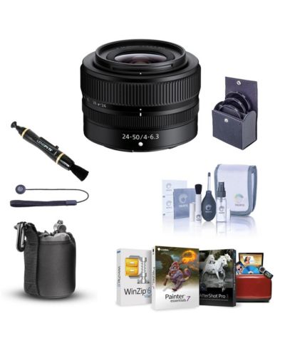 Объектив Nikon NIKKOR Z 24-50mm f/4-6.3 с комплектом фильтров и аксессуаров