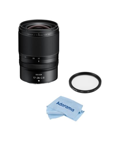 Комплект объектива Nikon NIKKOR Z 17-28mm f/2.8 с UV-фильтром 67mm и салфеткой из микрофибры