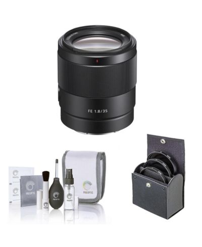Sony FE 35mm f/1.8 Lens for Sony E with Accessories Kit