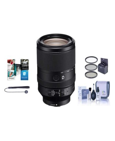Sony объектив FE 70-300mm f/4.5-5.6 G OSS E-Mount — комплект с фильтром 72mm, набором для чистки, чехлом, ремешком и ПО