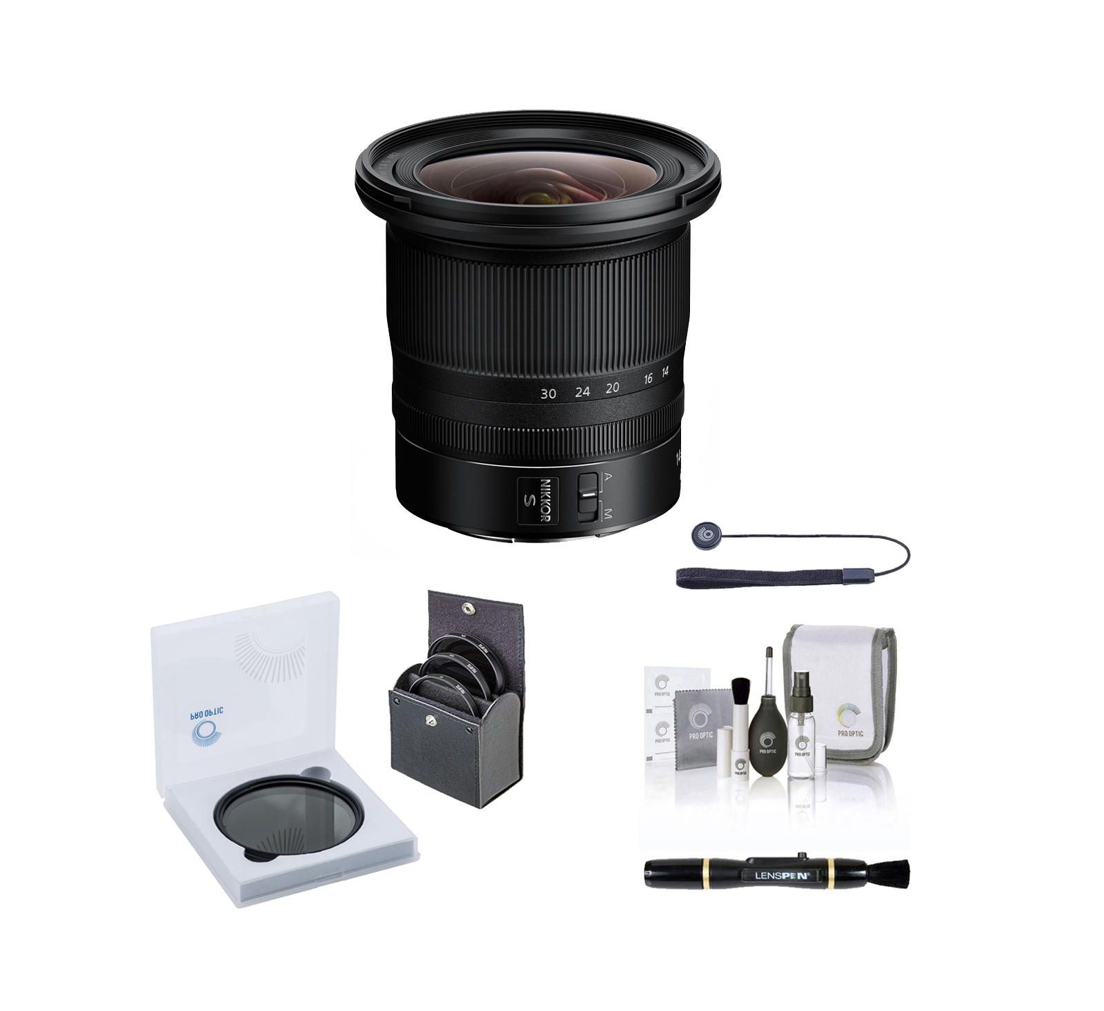 Nikon NIKKOR Z 14-30mm f/4 S Lens with Essentials Kit