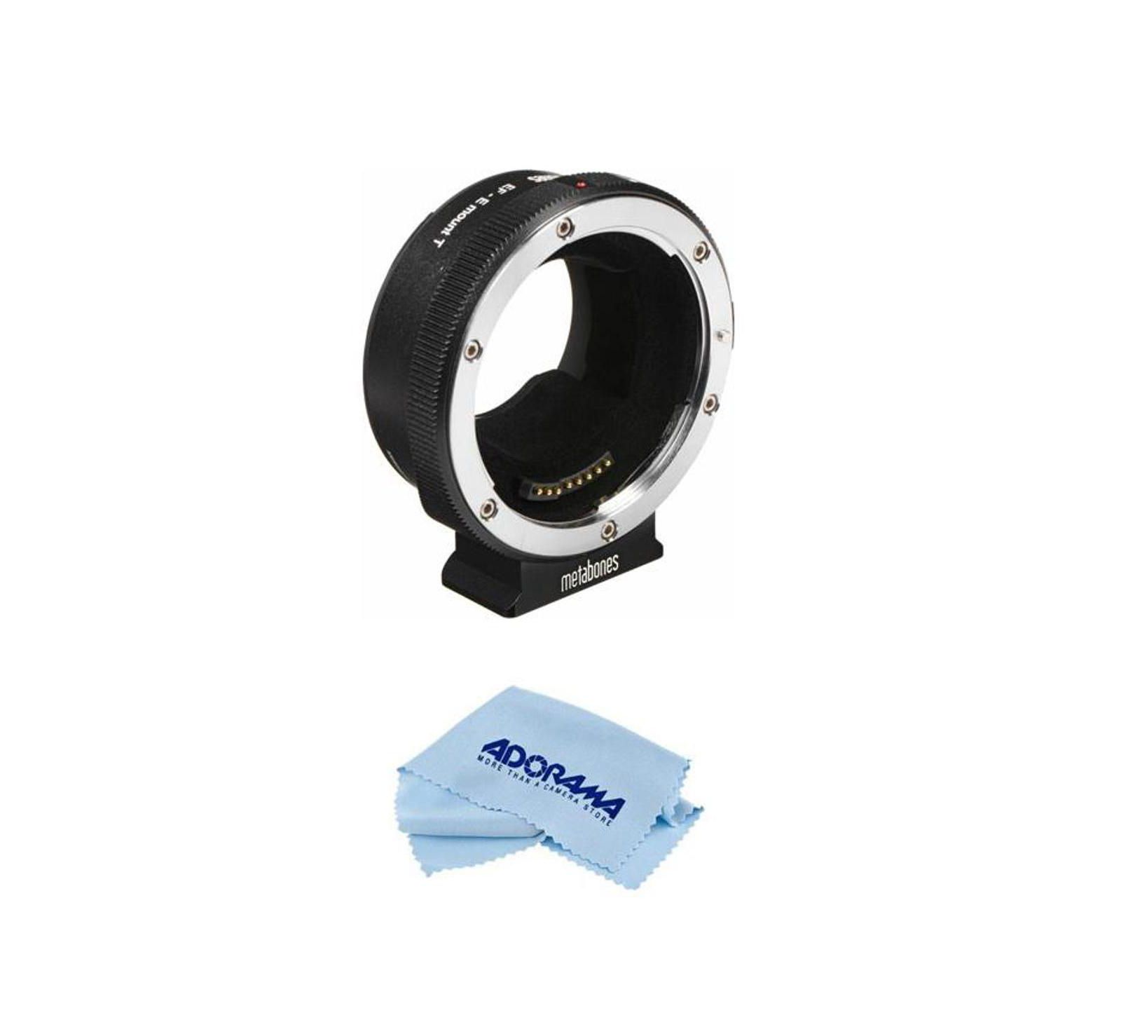 Metabones Canon EF/EF-S Lens to Sony E Mount T Smart Adapter with Cloth