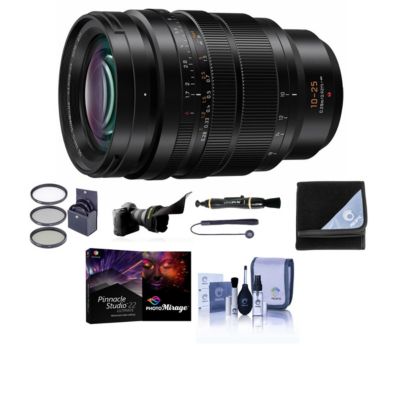 Объектив Panasonic Lumix G Leica DG Vario-Summilux 10-25mm f/1.7, MFT с комплектом аксессуаров