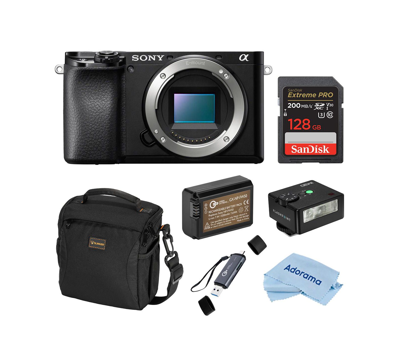 Sony Alpha a6100 24.2MP 4K Mirrorless Camera