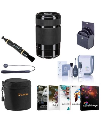 Sony E 55-210mm f/4.5-6.3 Oss Image Stabilization Lens for Sony E-mount