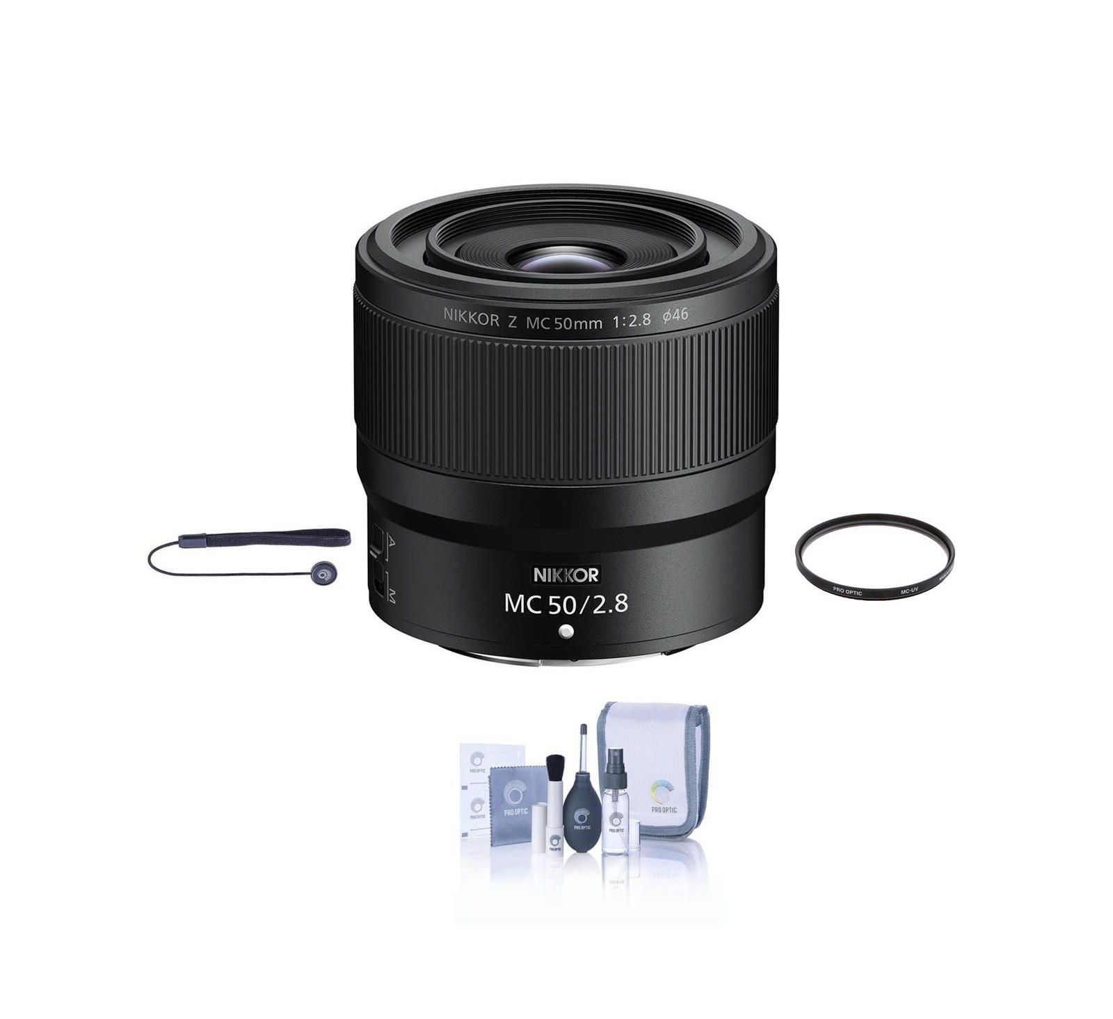 Nikon NIKKOR Z MC 50mm f/2.8 Lens with Free Accessories Kit