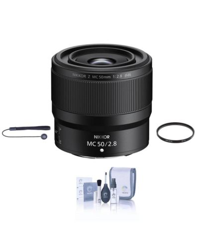 Nikon NIKKOR Z MC 50mm f/2.8 Lens with Free Accessories Kit