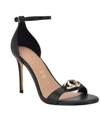 Сандалии Guess Women's Kabrina G Logo Ankle Strap Stiletto