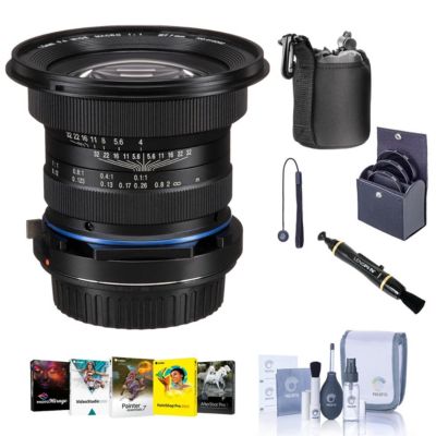 Venus Laowa Макрообъектив 15mm f/4 1:1 Shift для Sony FE, комплект с фильтром ProOptic 77mm, набором для чистки, набором ПО, колпачком и объективом