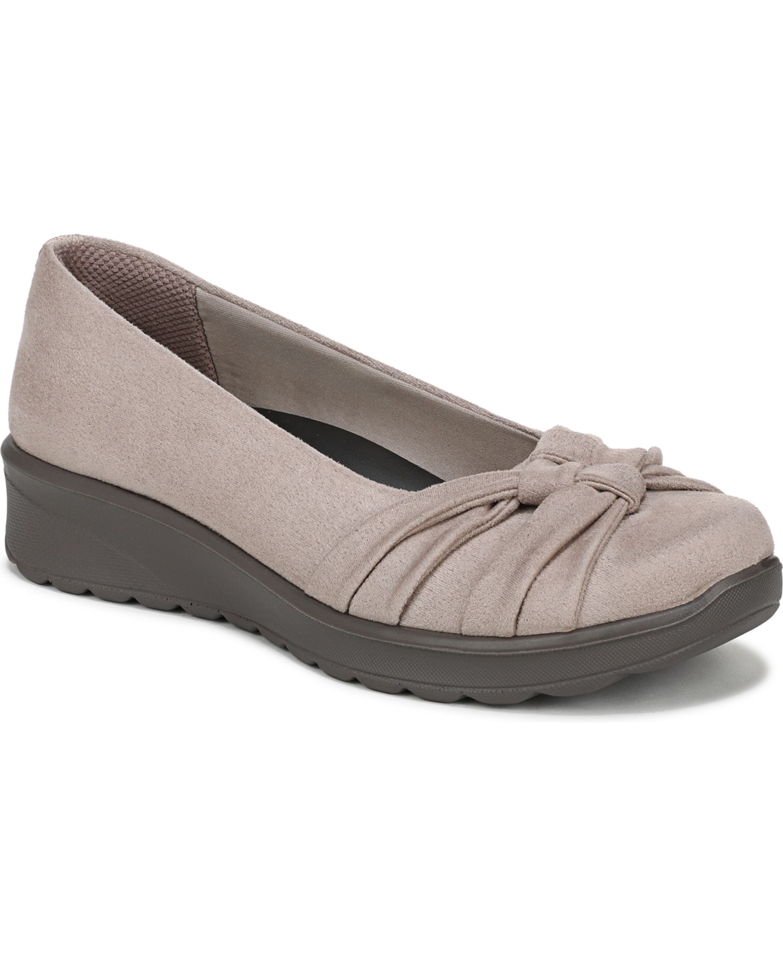 LifeStride Women's Glamour Round Toe Ballerina Flats