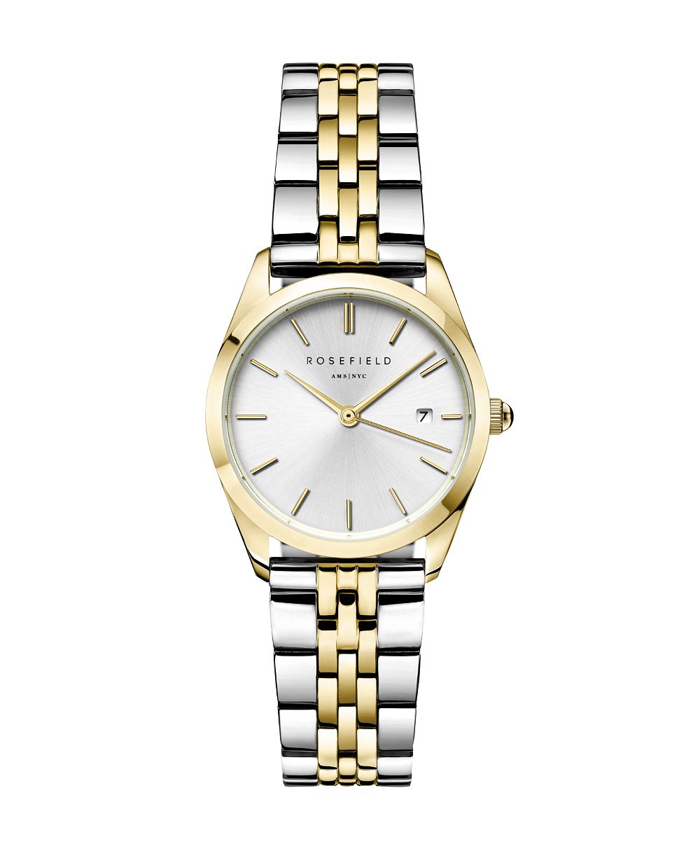 Rosefield Ace XS женские двухцветные стальные часы на браслете 29 мм