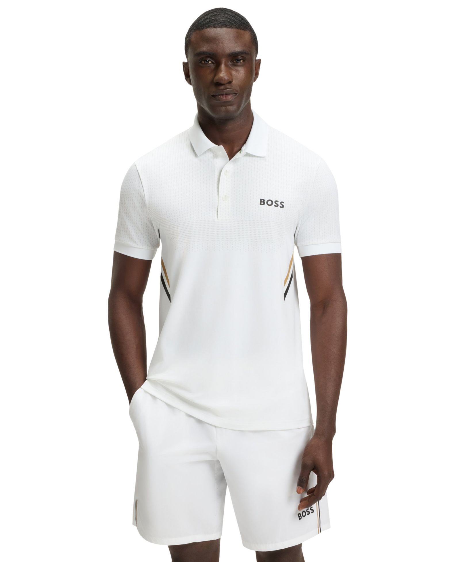 Мужская рубашка-поло Hugo Boss Active Slim-Fit