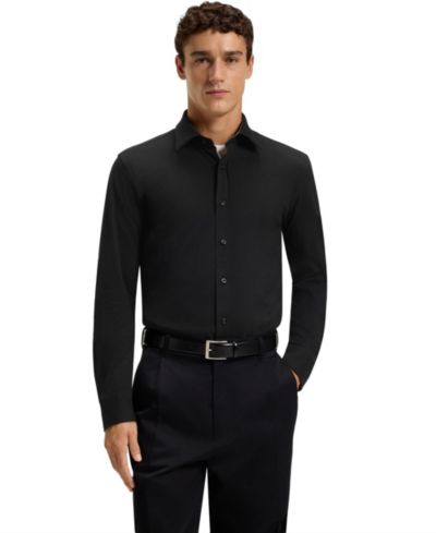 BOSS by Hugo Boss Men's Stretch Cotton Slim-Fit Dress Shirt