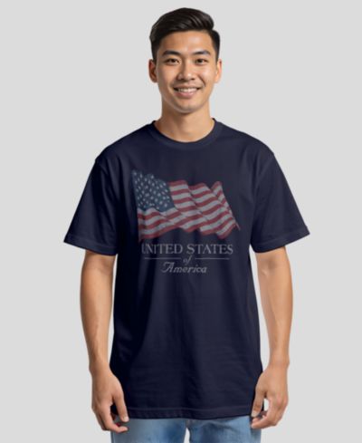 Generic Additude Мужская футболка Short-Sleeve T-Shirt с американским флагом
